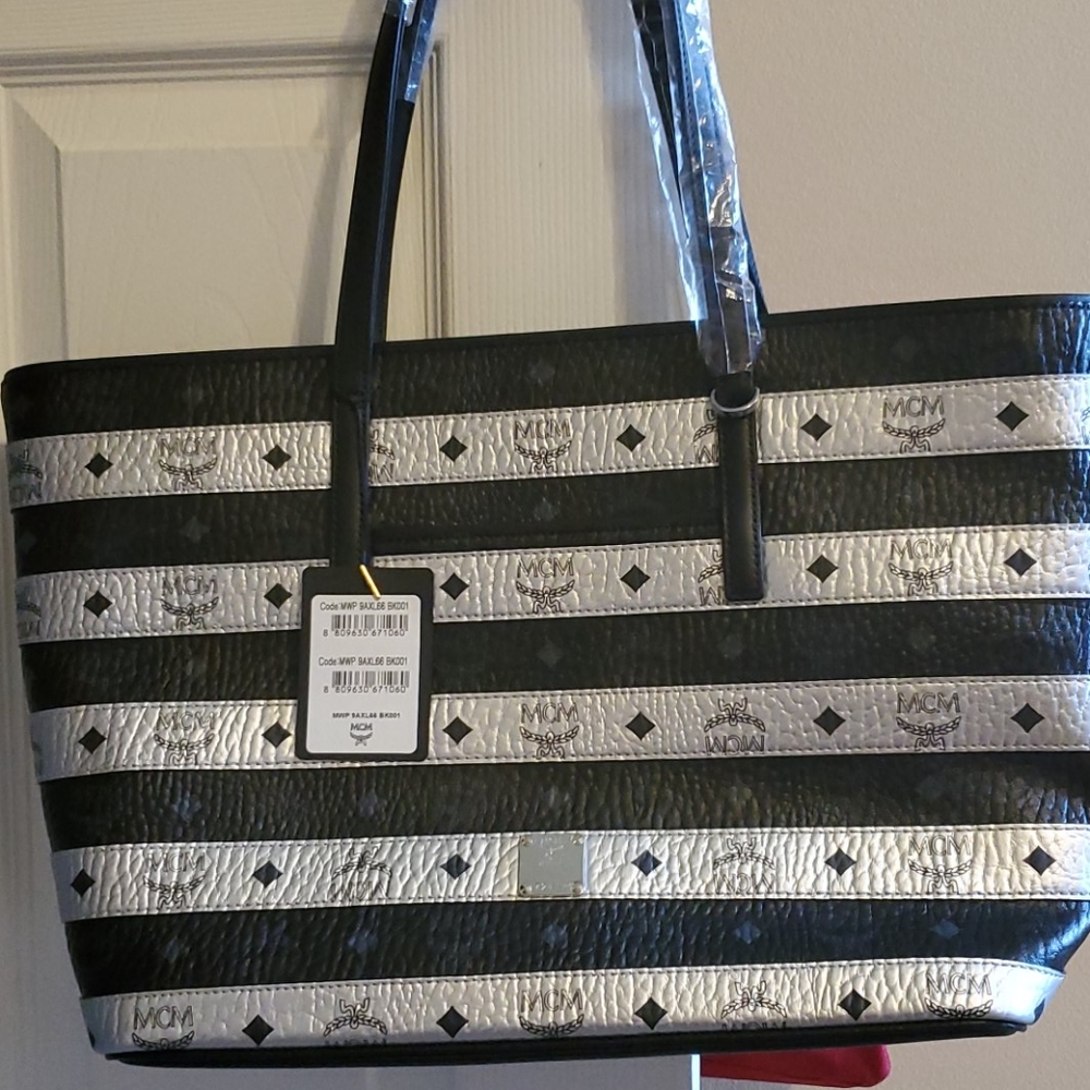 Brand new large MCM tote